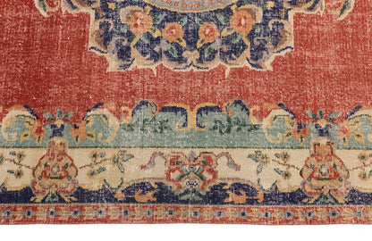 Vintage Large Rug, Oushak Area Rug 6'3" x 9'7" feet 190 x 292 cm