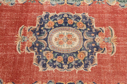 Vintage Large Rug, Oushak Area Rug 6'3" x 9'7" feet 190 x 292 cm