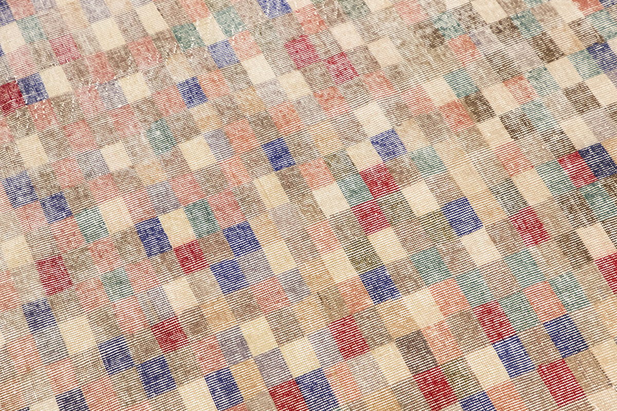 Vintage Large Rug, Oushak Area Rug 6'3" x 9'9" feet 190 x 297 cm