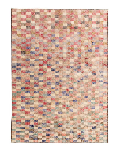 Vintage Large Rug, Oushak Area Rug 6'3" x 9'9" feet 190 x 297 cm