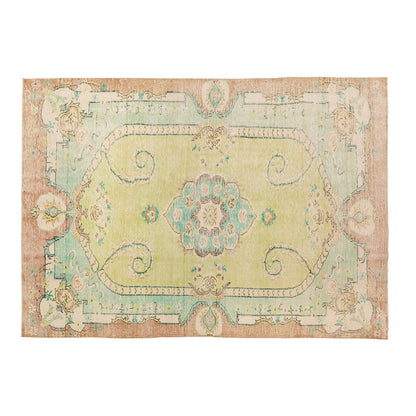 Vintage Large Rug, Oushak Area Rug 6'4" x 10'2" feet 192 x 310 cm