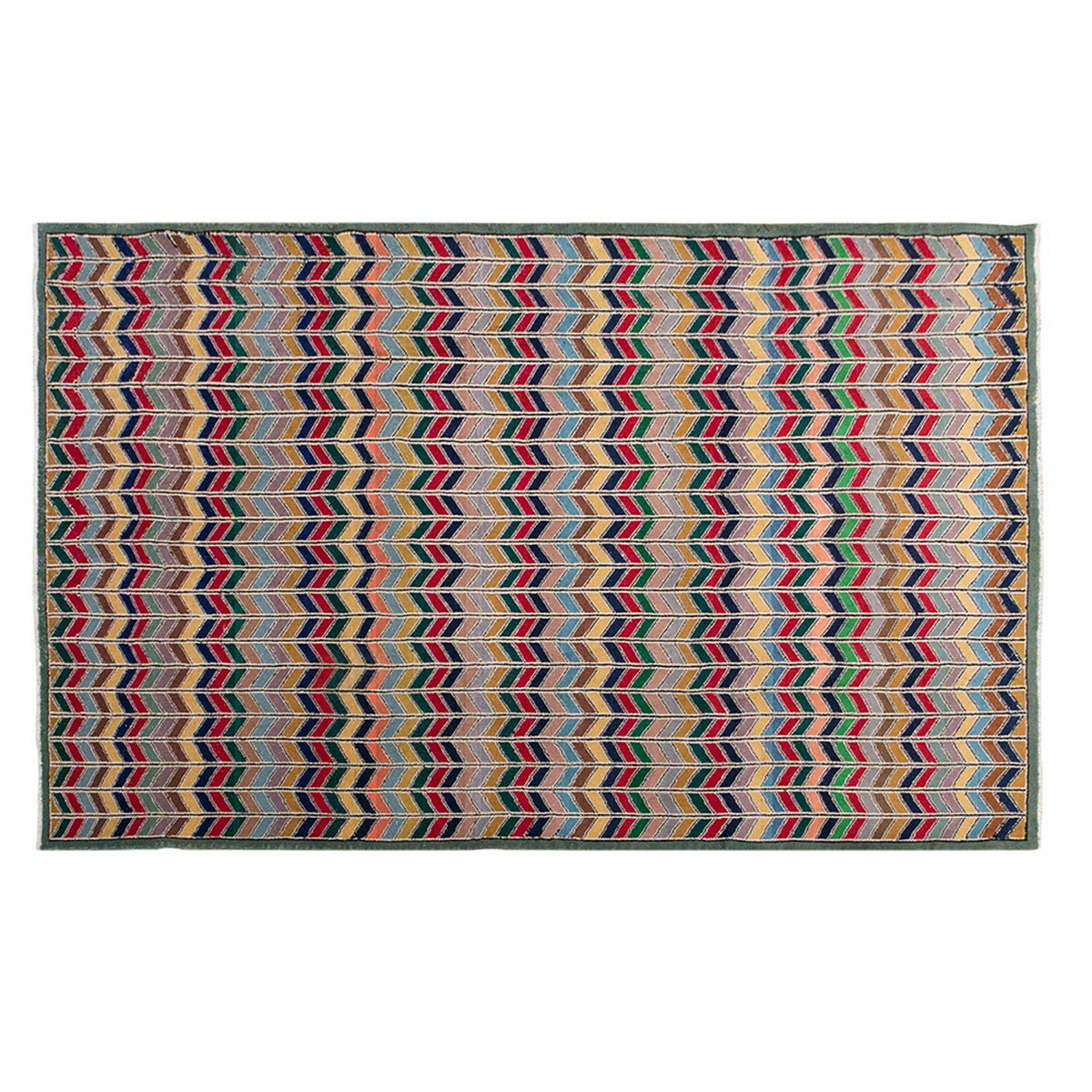 Vintage Large Rug, Oushak Area Rug 6'4" x 11'4" feet 193 x 345 cm