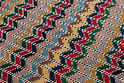 Vintage Large Rug, Oushak Area Rug 6'4" x 11'4" feet 193 x 345 cm