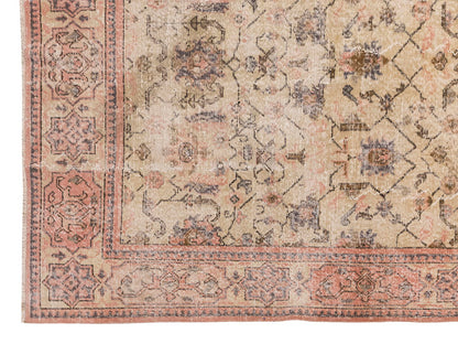 Vintage Large Rug, Oushak Area Rug 6'5" x 9'11" feet 196 x 301 cm