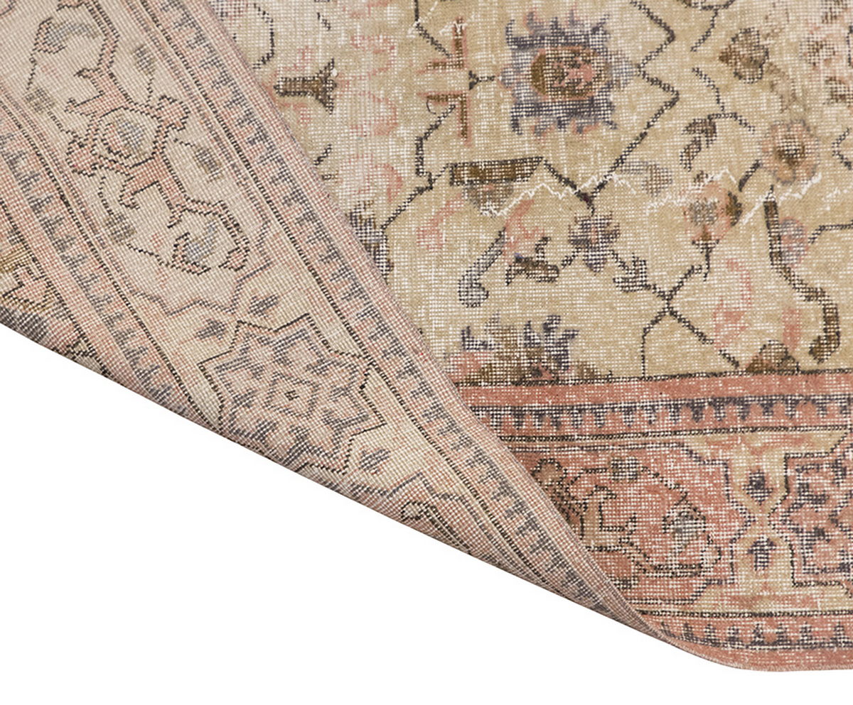 Vintage Large Rug, Oushak Area Rug 6'5" x 9'11" feet 196 x 301 cm