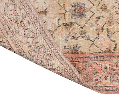 Vintage Large Rug, Oushak Area Rug 6'5" x 9'11" feet 196 x 301 cm