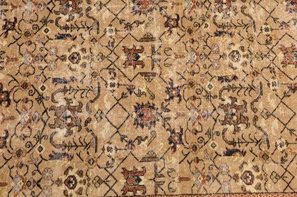 Vintage Large Rug, Oushak Area Rug 6'6" x 9'10" feet 198 x 300 cm