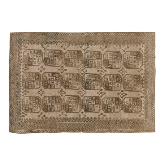 Vintage Large Rug, Oushak Area Rug 6'7" x 9'10" feet 200 x 300 cm