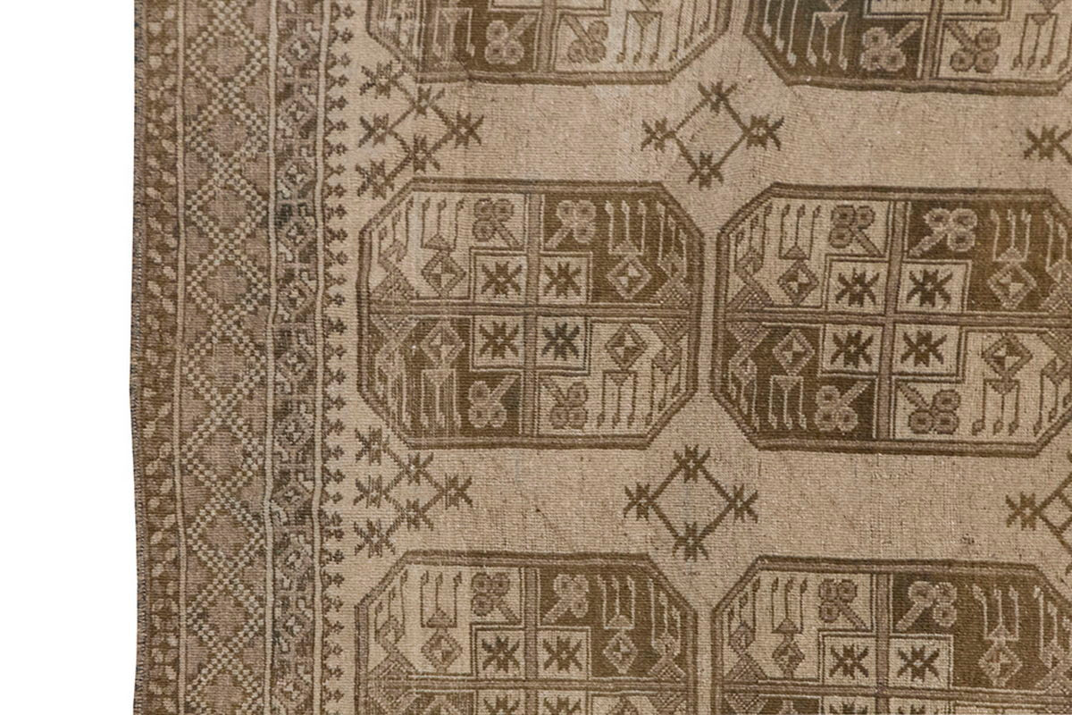 Vintage Large Rug, Oushak Area Rug 6'7" x 9'10" feet 200 x 300 cm