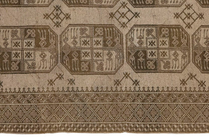 Vintage Large Rug, Oushak Area Rug 6'7" x 9'10" feet 200 x 300 cm
