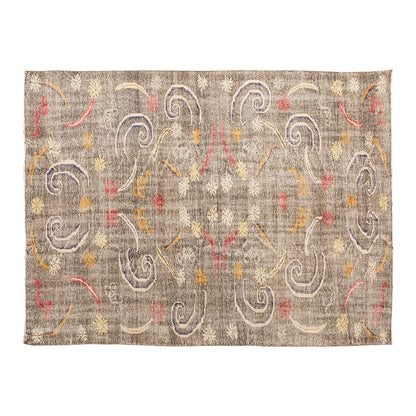 Vintage Large Rug, Oushak Area Rug 6'7" x 9'4" feet 200 x 285 cm