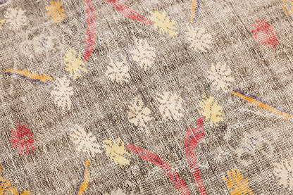 Vintage Large Rug, Oushak Area Rug 6'7" x 9'4" feet 200 x 285 cm