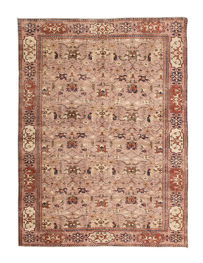 Vintage Large Rug, Oushak Area Rug 6'8" x 9'9" feet 202 x 298 cm