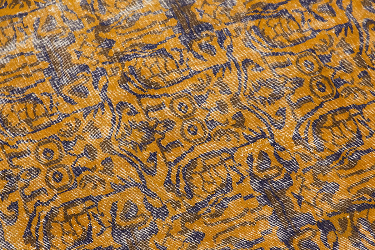 Vintage Large Rug, Oushak Area Rug 6'9" x 10'1" feet 206 x 308 cm