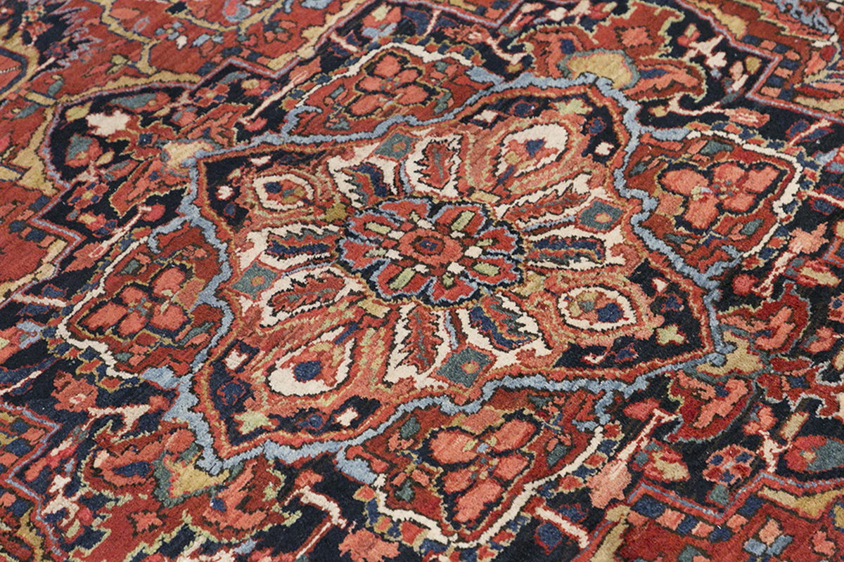 Vintage Large Rug, Oushak Area Rug 7'10" x 11'2" feet 240 x 340 cm