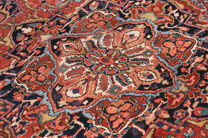 Vintage Large Rug, Oushak Area Rug 7'10" x 11'2" feet 240 x 340 cm
