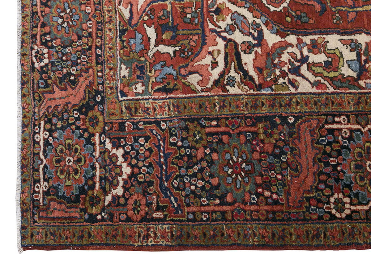 Vintage Large Rug, Oushak Area Rug 7'10" x 11'2" feet 240 x 340 cm