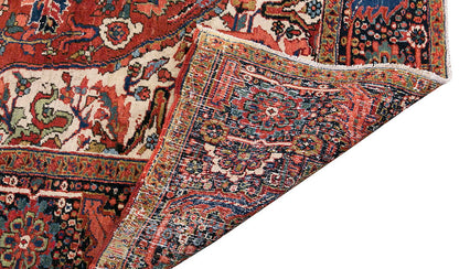 Vintage Large Rug, Oushak Area Rug 7'10" x 11'2" feet 240 x 340 cm