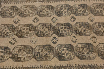 Vintage Large Rug, Oushak Area Rug 7'3" x 10' feet 222 x 305 cm
