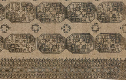 Vintage Large Rug, Oushak Area Rug 7'3" x 10' feet 222 x 305 cm