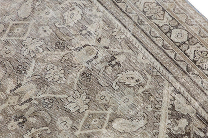 Vintage Large Rug, Oushak Area Rug 7'5" x 10'2" feet 225 x 310 cm