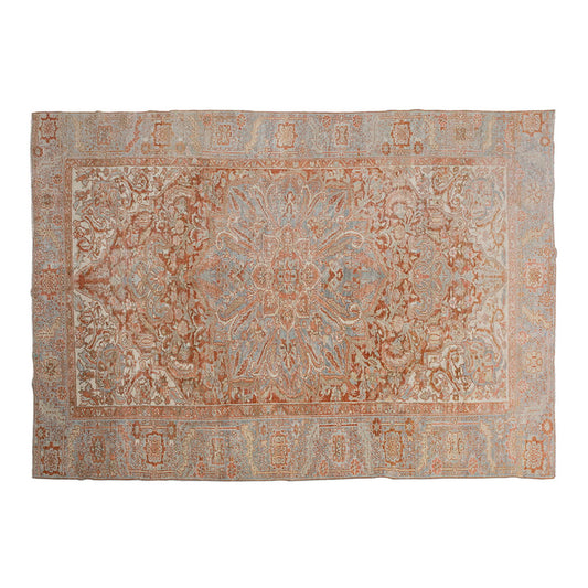 Vintage Large Rug, Oushak Area Rug 7'5" x 11'4" feet 227 x 345 cm