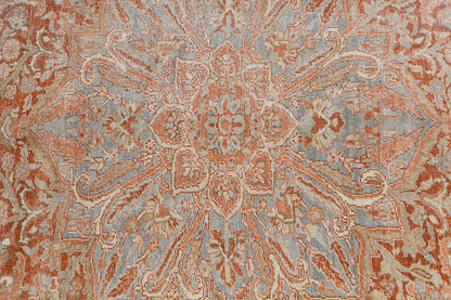 Vintage Large Rug, Oushak Area Rug 7'5" x 11'4" feet 227 x 345 cm