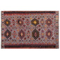 Vintage Large Saçıkara Tribe Kilim, 237 x 311 cm / 7.9 x 10.2 ft Kilim