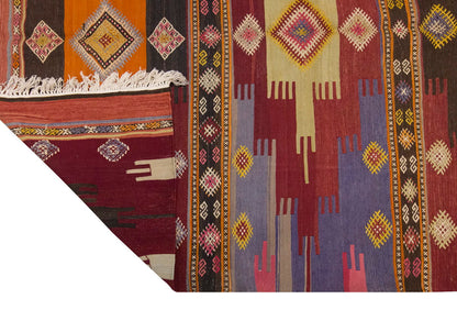 Vintage Large Sivas Kilim, 178 x 364 cm / 6 x 12 ft Kilim