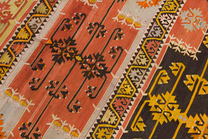 Vintage Large Sivas Kilim, 191 x 374 cm / 6.3 x 12.3 ft Kilim