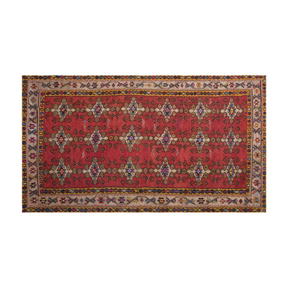 Vintage Large Sivas Kilim, 220 x 434 cm / 7.3 x 14.3 ft Kilim
