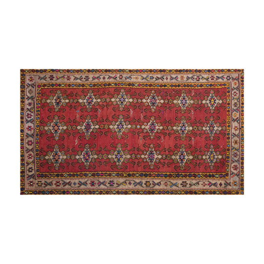 Vintage Large Sivas Kilim, 220 x 434 cm / 7.3 x 14.3 ft Kilim
