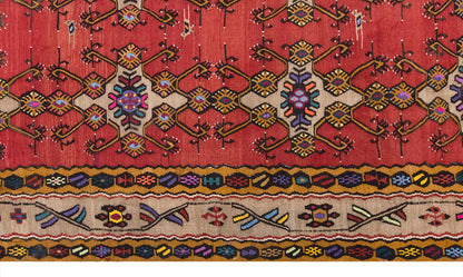 Vintage Large Sivas Kilim, 220 x 434 cm / 7.3 x 14.3 ft Kilim