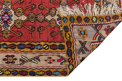 Vintage Large Sivas Kilim, 220 x 434 cm / 7.3 x 14.3 ft Kilim