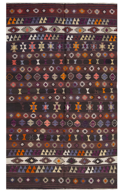 Vintage Large Toros Mountain Kilim, 163 x 269 cm / 5.4 x 9 ft Kilim