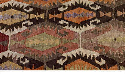 Vintage Large Toros Mountain Nomadic Kilim, 179 x 270 cm / 6 x 9 ft ilim