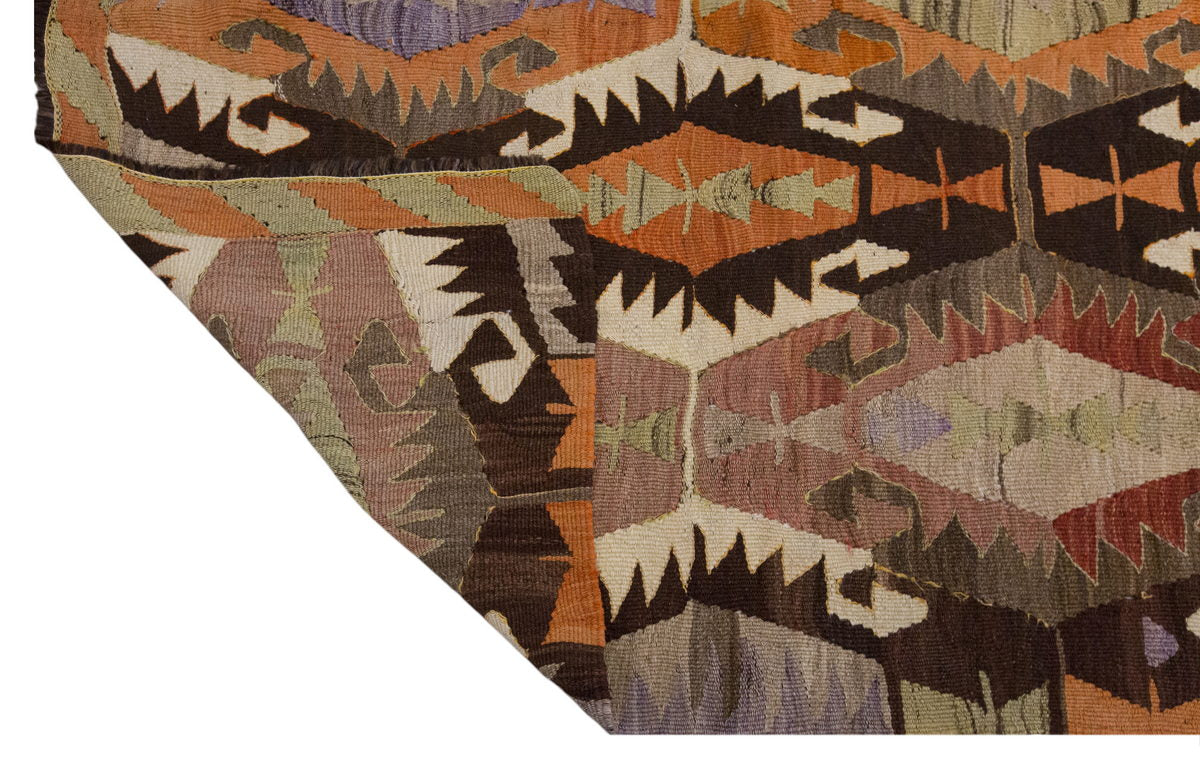 Vintage Large Toros Mountain Nomadic Kilim, 179 x 270 cm / 6 x 9 ft ilim