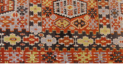 Vintage Large Uşak Eşme Kilim, 166 x 306 cm / 5.5 x 10 ft Kilim
