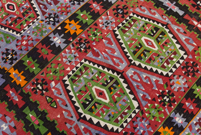 Vintage Large Uşak Eşme Kilim, 174 x 318 cm / 5.9 x 10.5 ft Kilim