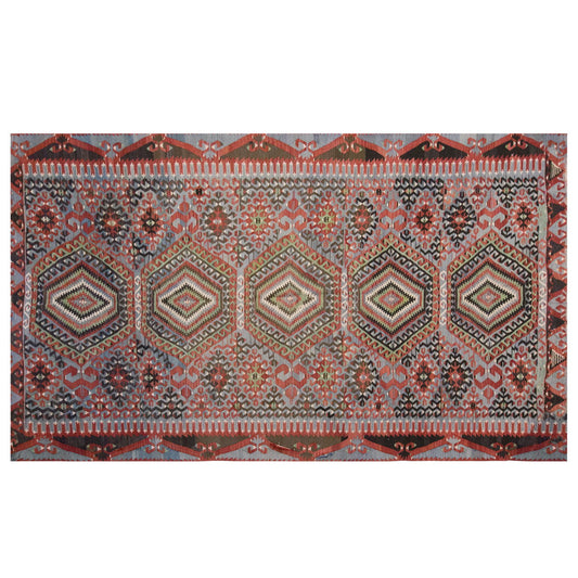 Vintage Large Uşak Eşme Kilim, 176 x 345 cm / 5.9 x 11.4 ft Kilim