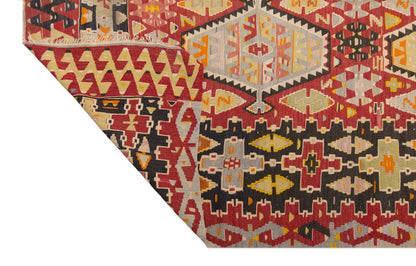 Vintage Large Uşak Eşme Kilim, 184 x 338 cm / 6 x 11.1 ft Kilim