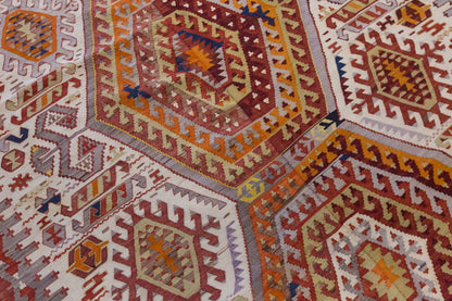 Vintage Large Western Kilim, 174 x 370 cm / 5.9 x 12.2 ft Kilim