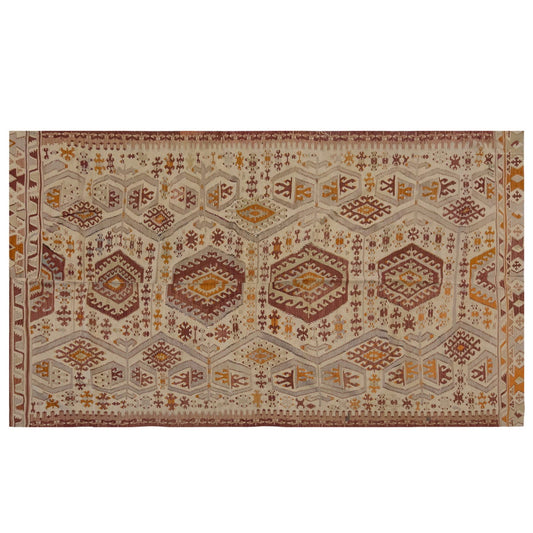Vintage Large Western Kilim, 75 x 310 cm / 5.9 x 10.2 ft Kilim