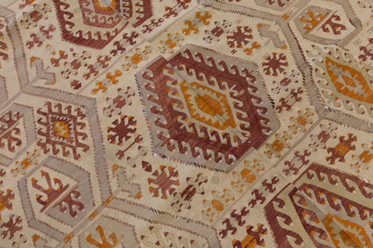 Vintage Large Western Kilim, 75 x 310 cm / 5.9 x 10.2 ft Kilim