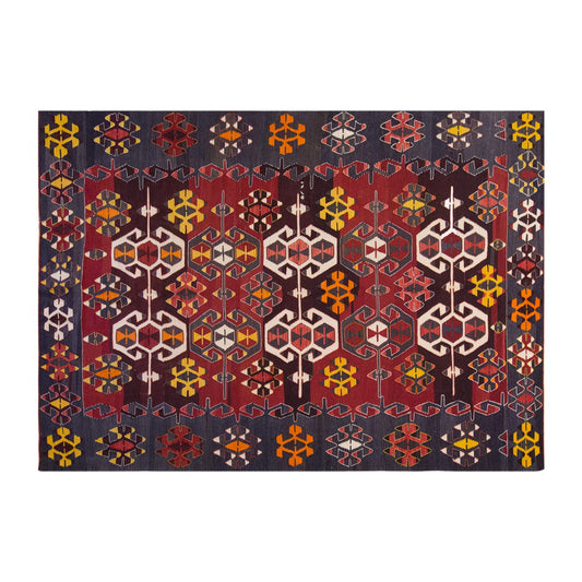 Vintage Manisa Köprübaşı Kilim, 183 x 335 cm / 6 x 11 ft Kilim
