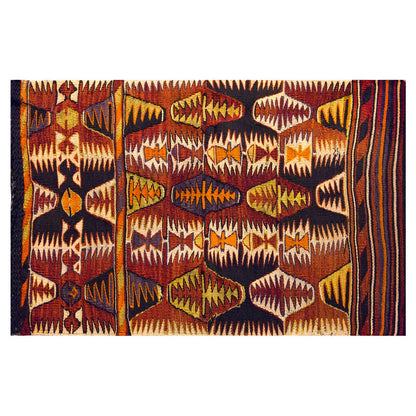 Vintage Mut Anamur Kilim, 76 x 120 cm, 2.5 x 3.11 ft