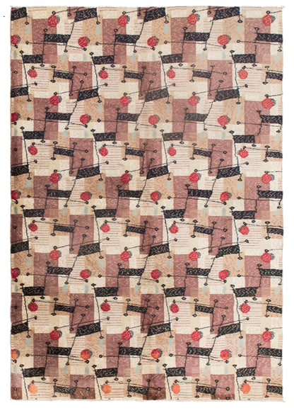 Vintage Nomadic  Oushak Rug – 200 x 290 cm / 6.6 x 9.5 ft