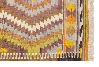 Vintage Nomadic Rug, 3.10 x 2.10 ft Rug, 118 x 88 cm