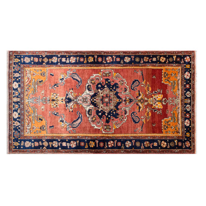 Vintage Oushak Rug (4.3 x 7.9 ft) 132 x 240 cm