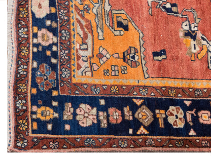 Vintage Oushak Rug (4.3 x 7.9 ft) 132 x 240 cm